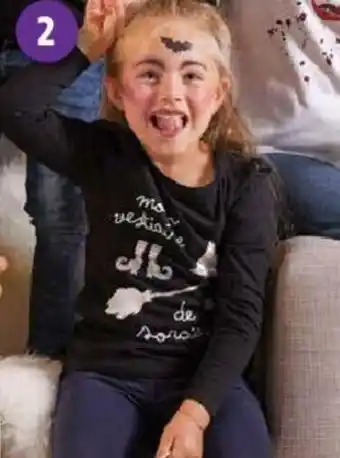 Intermarché Tee-shirt enfant ou dors-bien Halloween offre