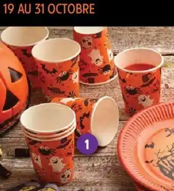Intermarché 8 gobelets en carton 25c offre