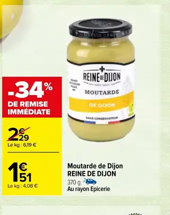 Moutarde de Dijon REINE DE DIJON