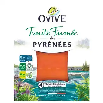 Auchan Truite Fumée Des Pyrénées Ovive offre