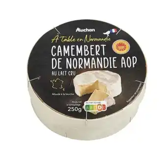 Auchan 30% D'économies Sur Le 2Ème Au Choix Sur La Gamme Des Fromages Auchan À Table En France offre