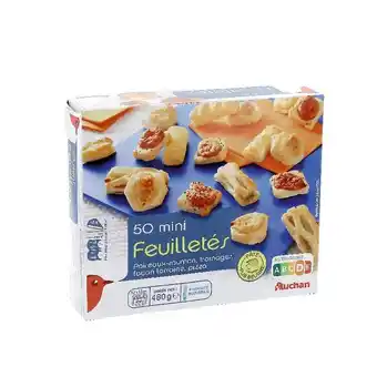 Auchan Mini Feuilletés Surgelés Auchan offre