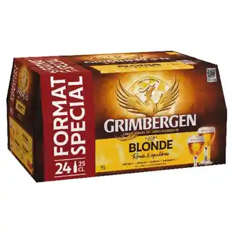 Auchan Bière Blonde Grimbergen offre