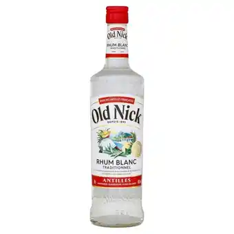 Auchan Rhum Old Nick Blanc offre