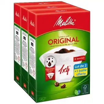 Auchan Filtre À Café 1X4 Melitta offre