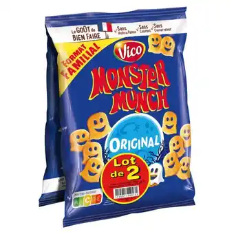 Auchan Monster Munch Salé Original offre