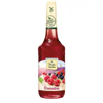 Auchan Sirop Moulin De Valdonne Grenadine offre