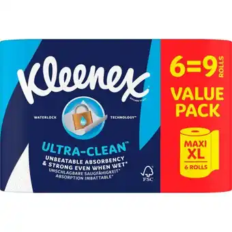 Auchan Essuie Tout Ultra Clean Kleenex offre