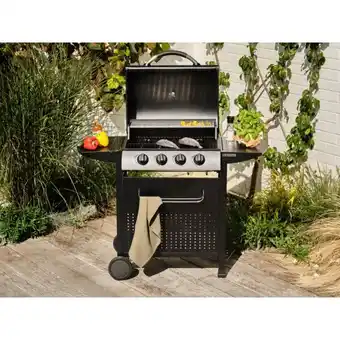 Auchan Barbecue Gaz 4 Brûleurs Gardenstar offre