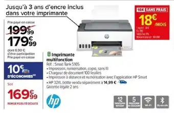 Carrefour Imprimante multifonction offre