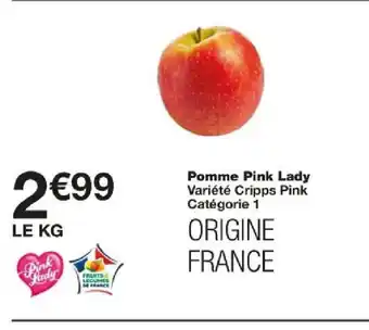 Monoprix Pomme Pink Lady offre