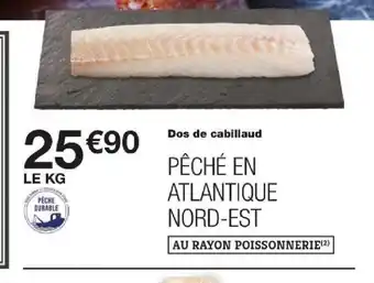 Monoprix Dos de cabillaud offre