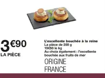 Monoprix L'excellente bouchée à la reine offre