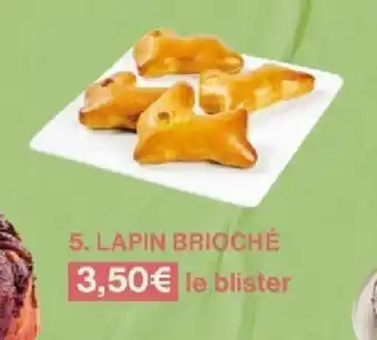 Monoprix LAPIN BRIOCHÉ offre