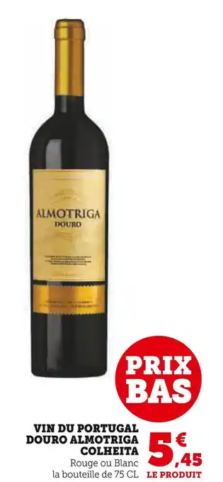 U Express ALMOTRIGA COLHEITA VIN DU PORTUGAL DOURO offre