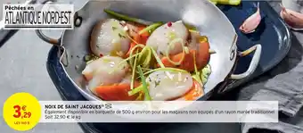 Intermarché Hyper NOIX DE SAINT JACQUES offre