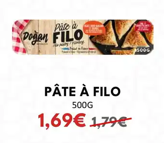 Hmarket PÂTE À FILO offre