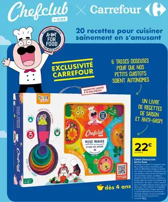 Carrefour Coffret Chefclub Kids Act For Food offre