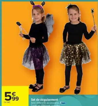 Carrefour Set de Déguisement offre