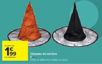 Carrefour Chapeau de Sorcière offre
