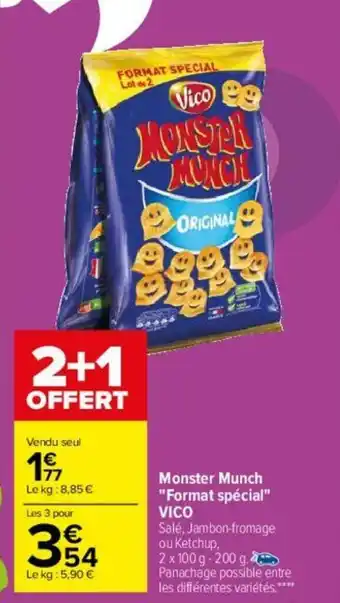 Carrefour Monster Munch Format Spécial offre