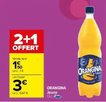 Carrefour Orangina offre