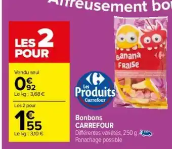 Carrefour Bonbons Carrefour offre
