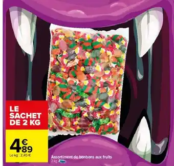 Carrefour Assortiment De Bonbons Aux Fruits offre