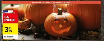 Carrefour Jack O'Lantern offre