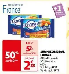 Auchan Coraya - surimi l'original offre