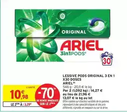 Auchan Panzani - pâtes tortiglioni offre