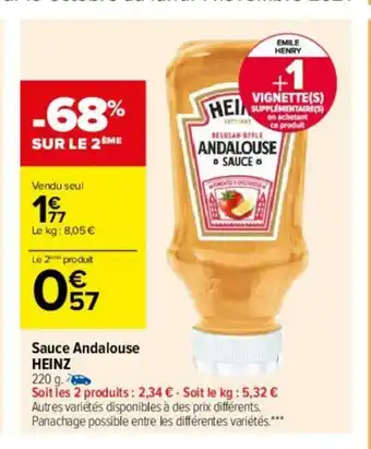 Sauce Andalouse Heinz