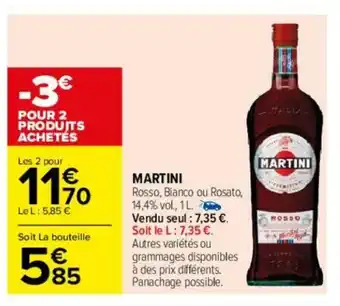 Carrefour Martini offre