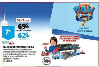 Camion Pat Patrouilleur 2.0