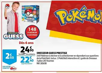 Auchan Dresseur Guess Prestige offre