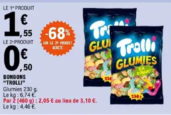 E.Leclerc BONBONS "TROLLI" offre