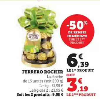 Super U FERRERO ROCHER offre