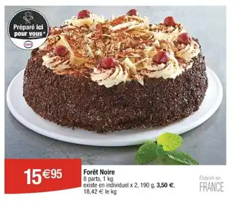 Cora x Carrefour Forêt Noire offre