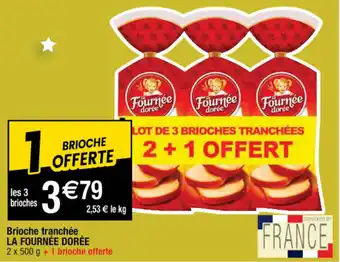 Cora x Carrefour Brioche tranchée offre