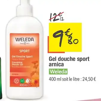 Les Comptoirs de la Bio Gel douche sport arnica offre