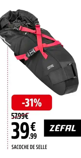 Intersport Zefal SACOCHE DE SELLE offre