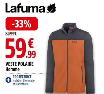 Intersport Lafuma VESTE POLAIRE Homme offre