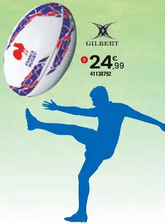 JouéClub GILBERT BALLON RUGBY SUPPORTER FRANCE T5 offre