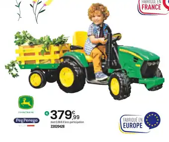 JouéClub John Deere / Peg perego JOHN DEERE GROUND FORCE offre