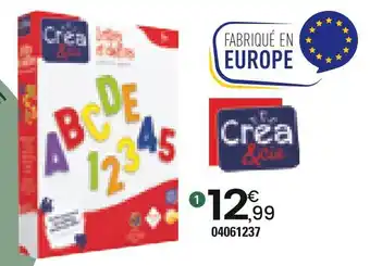 JouéClub CREA & Cie LETTRES ET CHIFFRES offre