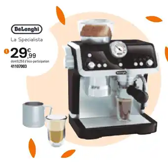 JouéClub Com'les vrais ! MACHINE À CAFÉ DELONGHI LA SPECIALISTA offre