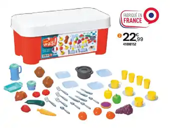 JouéClub Com'les vrais COFFRET DINETTE offre