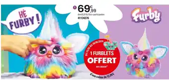 JouéClub FURBY PELUCHE INTERACTIVE - TIE AND DYE offre