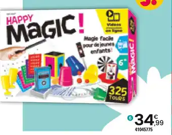 JouéClub COFFRET MAGIE 325 TOURS offre