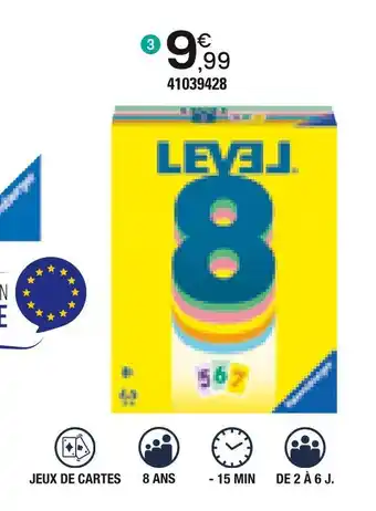 JouéClub Ravensburger LEVEL 8 offre